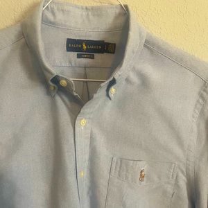 Polo by Ralph Lauren Light Blue Casual Button Down Shirt
